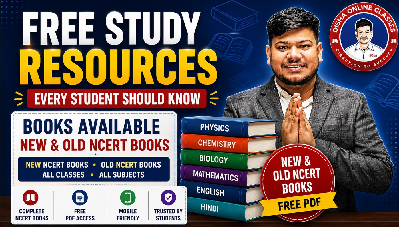 Free Study Resources Every Student Should Know - Disha Classes